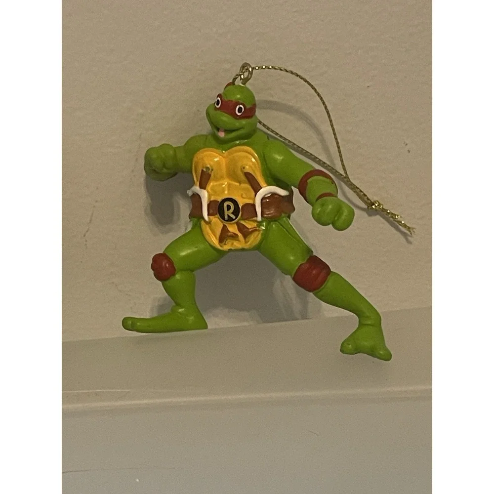 Lot Of 4 Teenage Mutant Ninja Turtle Christmas Ornaments